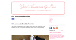 Desktop Screenshot of girlaccessories.net