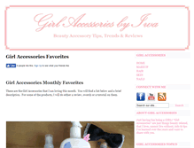 Tablet Screenshot of girlaccessories.net